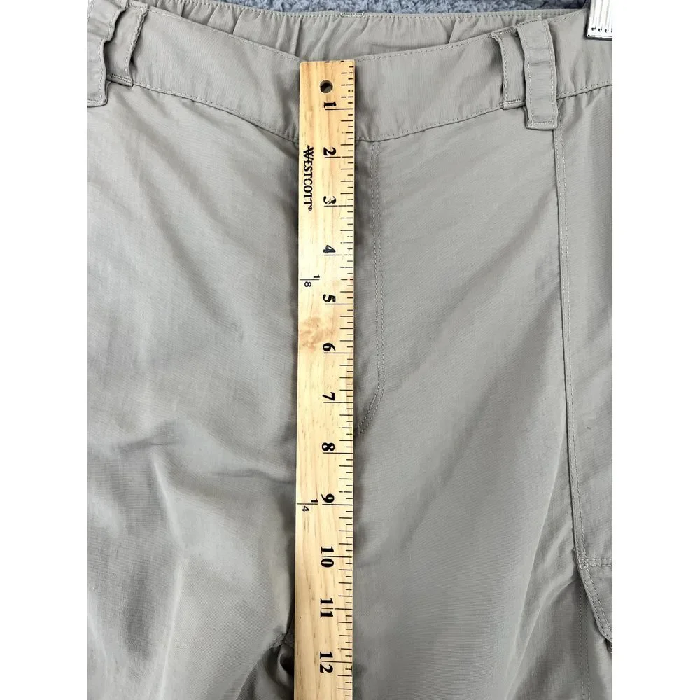 North Face Pants Mens XXL TTG (38x28 Actual) Beige‎ Convertible Nylon Hiking